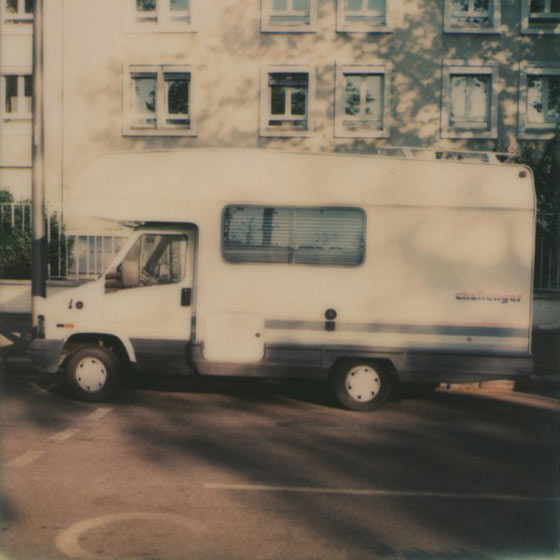 Trucks, a polaroid series by Clément Sanna