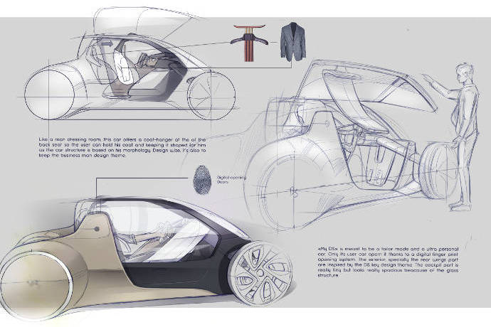 Meilleur design d’intérieur automobile par Brieux Masson