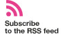 Please subscribe to our RSS feed