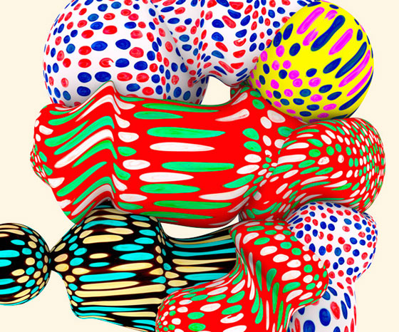 3D patterns by Santtu Mustonen