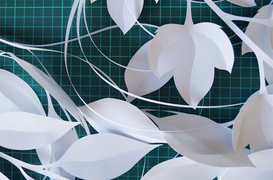 paper art by Marine Coutroutsios