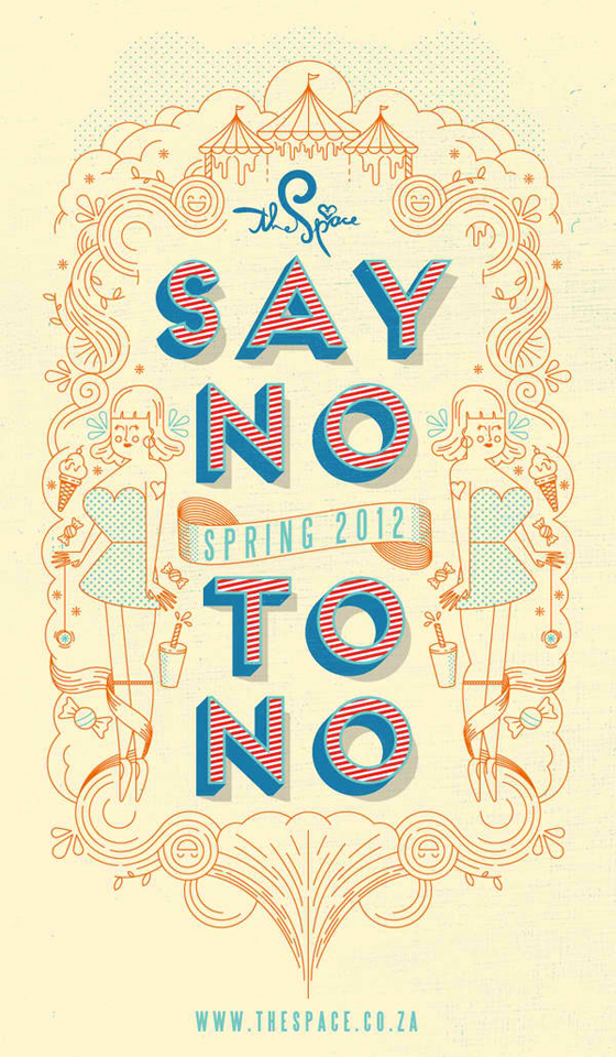 Vintage lettering and illustrations by Hylton Warburton