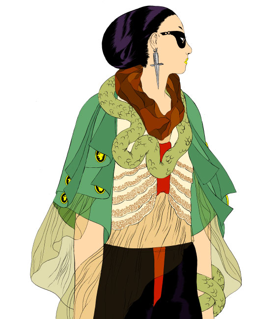 A fashion-fiction illustration blog: Wangie