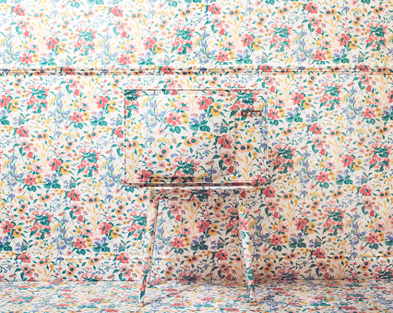 Paper camouflage by photographer Benedict Morgan