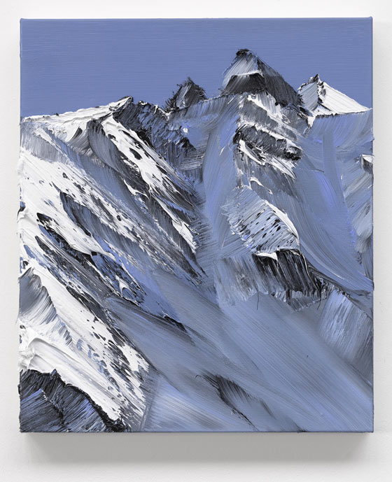 Mountain paintings by Conrad Jon Godly