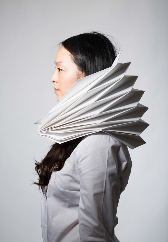 Intricate paper cut by Christine Kim