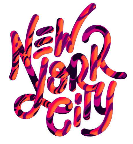 3D lettering and stunning compositions by David Mc Leod