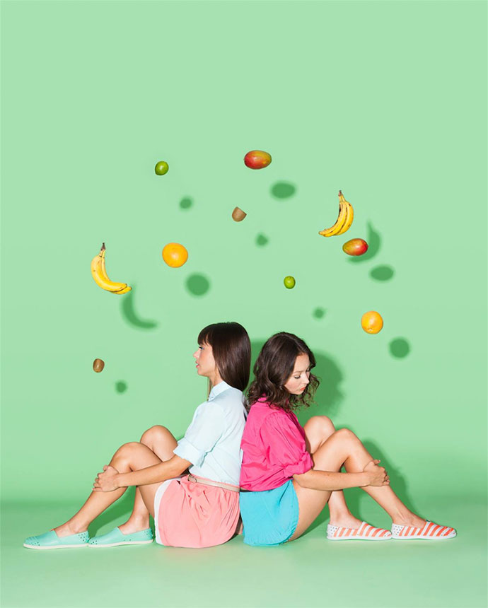 Colors and fashion: art direction by Adi Goodrich