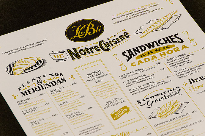 Lettering and illustrative calligraphy by Yani & Guille