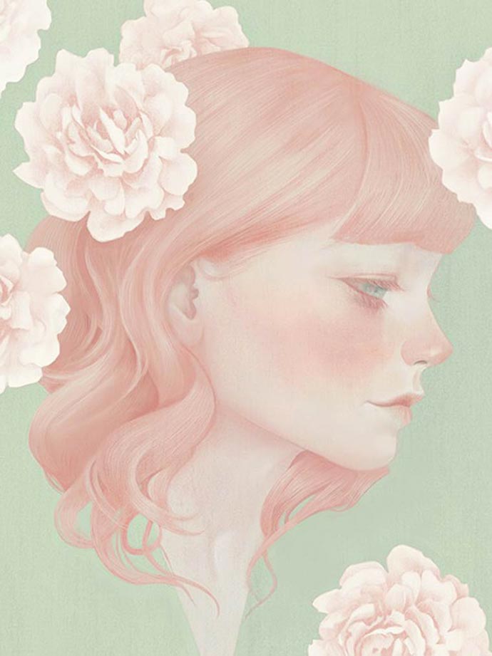 Fashion portraits and patterns by Hsiao-Ron Cheng