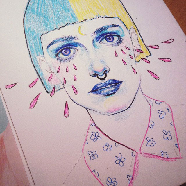 Emotional illustrations by Natalie Foss