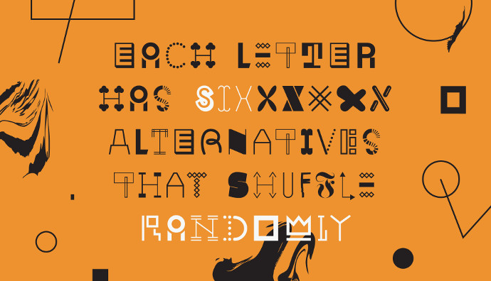 New typefaces and fonts from Ten Dollar Fonts
