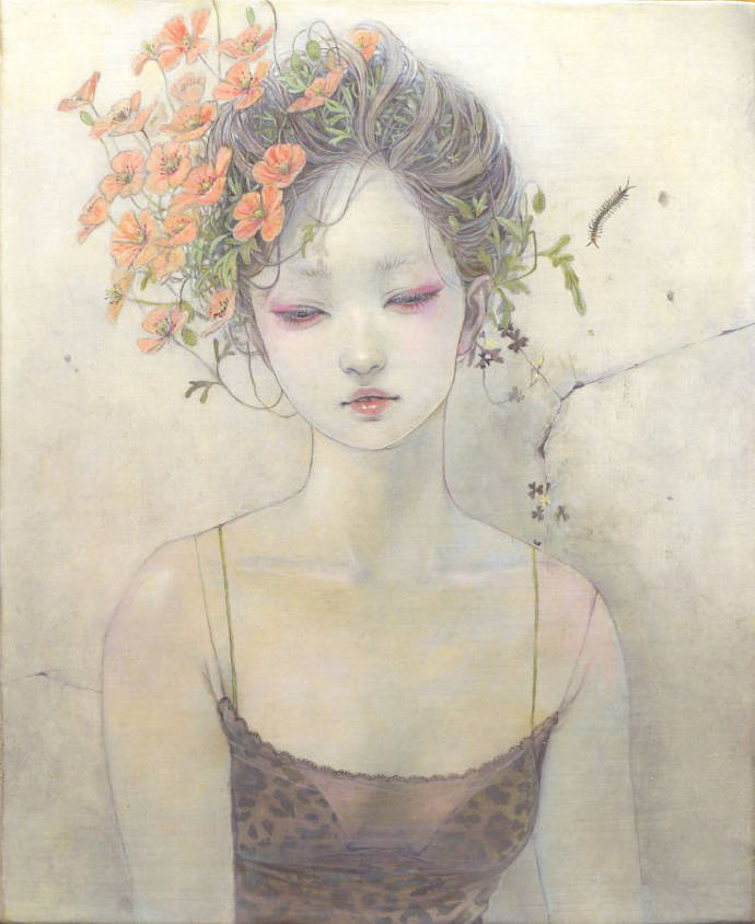Fantasy paintings by japanese artist Miho Hirano