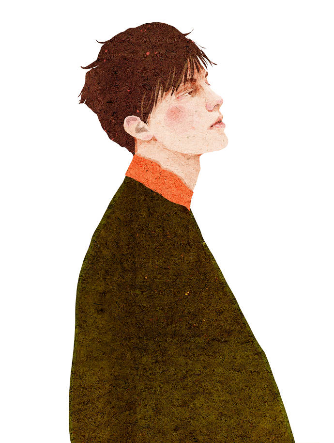 Traditional and digital illustration by Xuan Loc Xuan