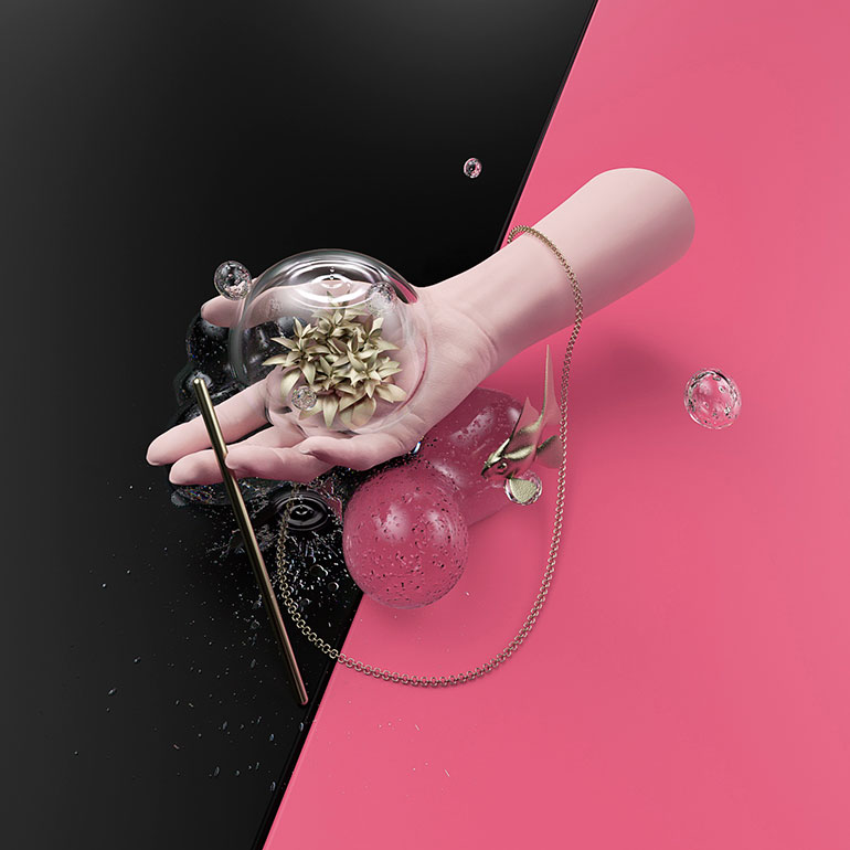 3D illustrations and experiment by R4dn Studio