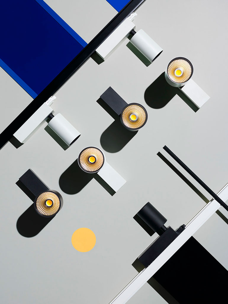 Geometric photo compositions by Carl Kleiner