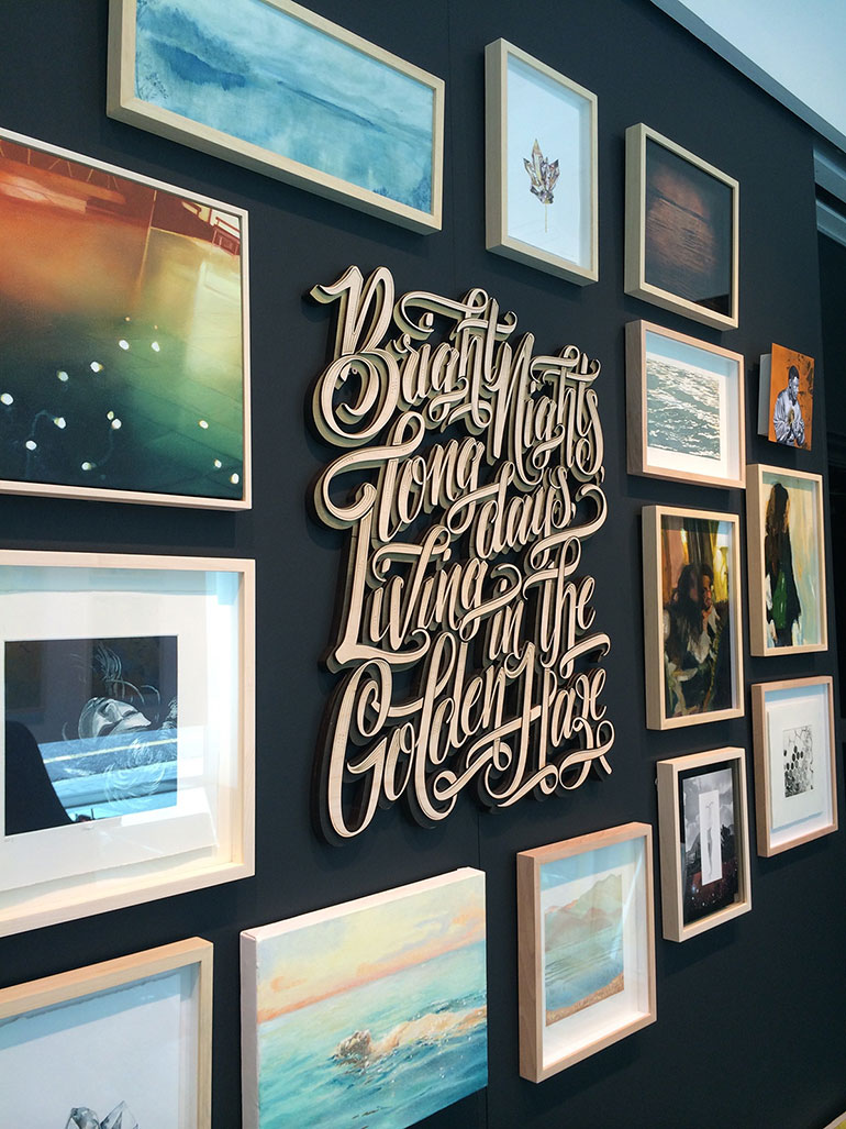 Typography and lettering by Dani Loureiro