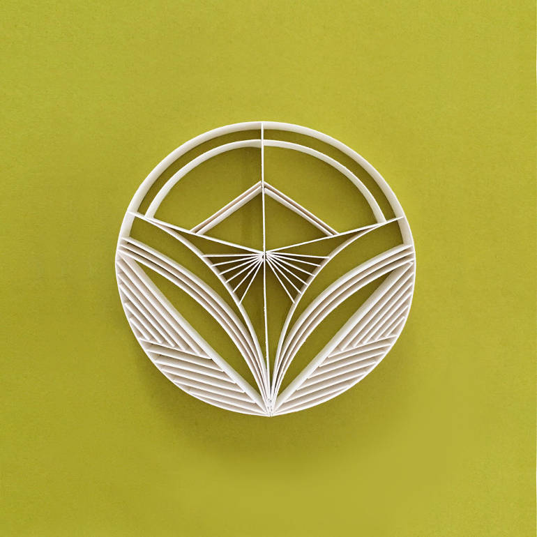 Quilling paper art by Alia Bright