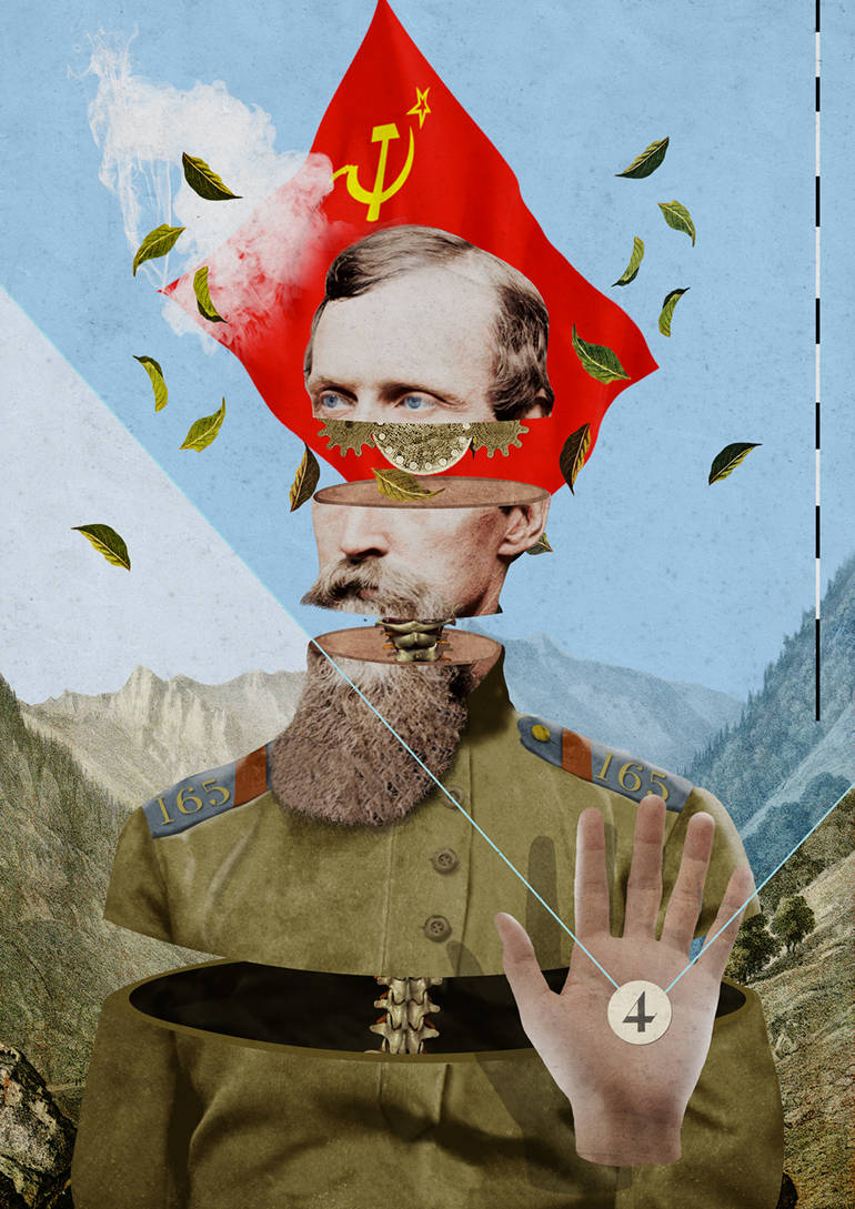 Digital collages by Laurindo Feliciano