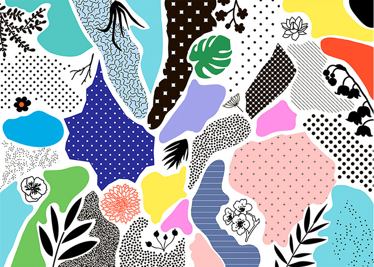 Floral and pattern design by Lera Efremova