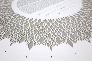 Le paper art géométrique de Ruth Mergi