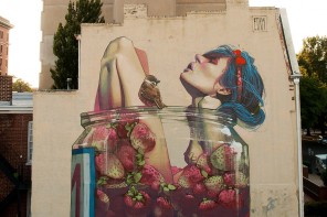 Street-art murals and digital paintings by Etam Cru