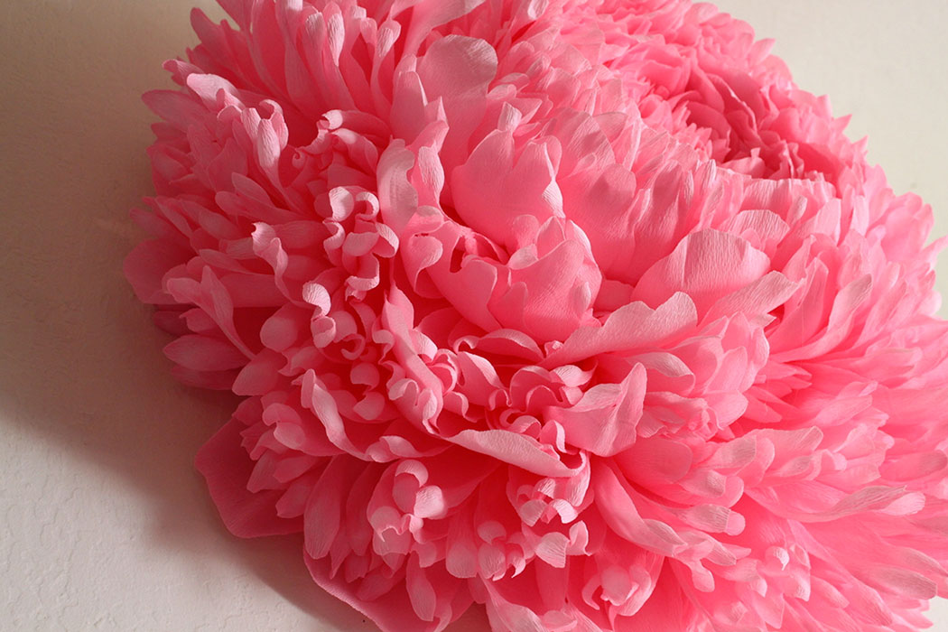 Magnificent paper flower crafted by Tiffanie Turner