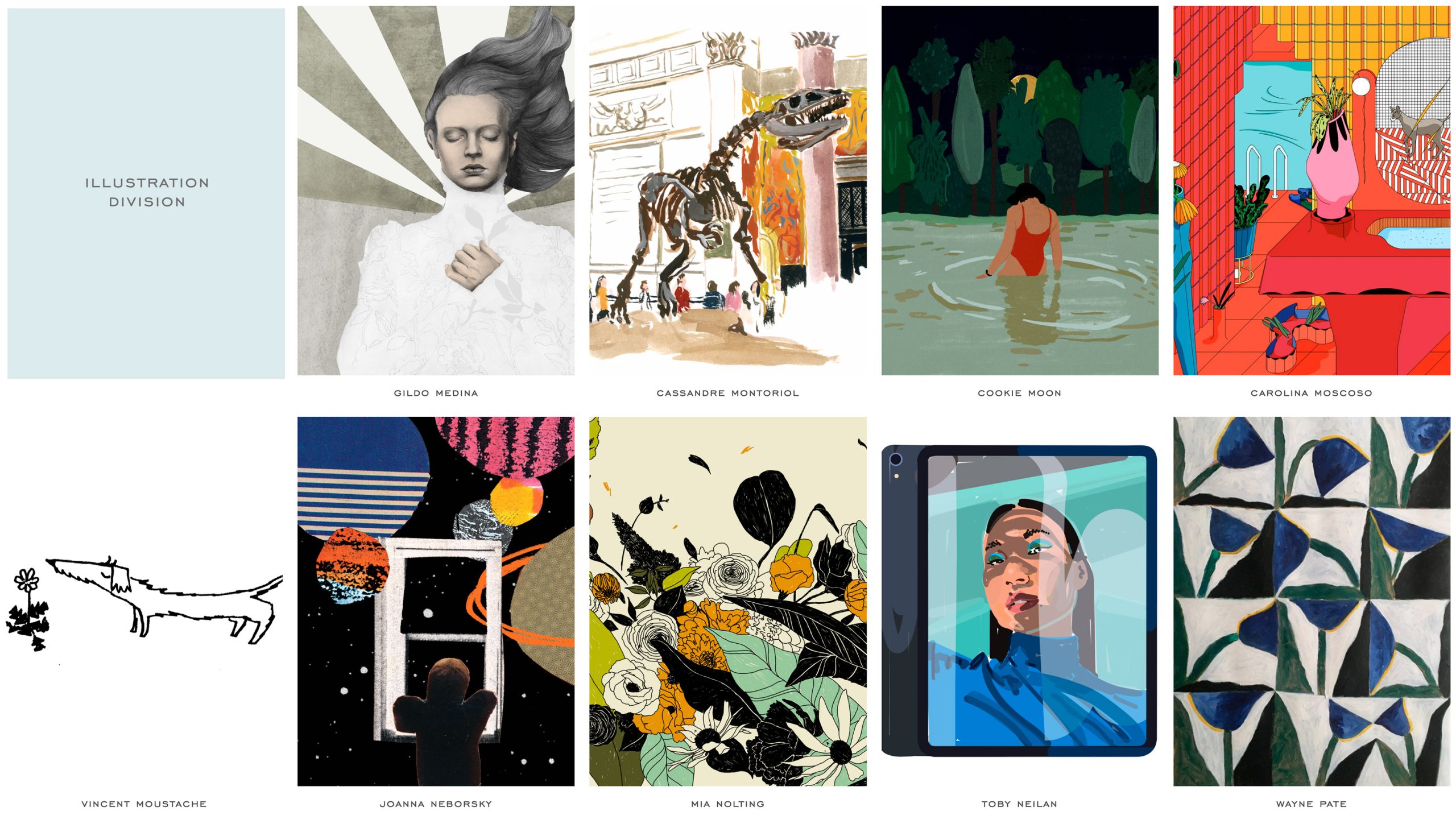 Division is an illustration agency in GB