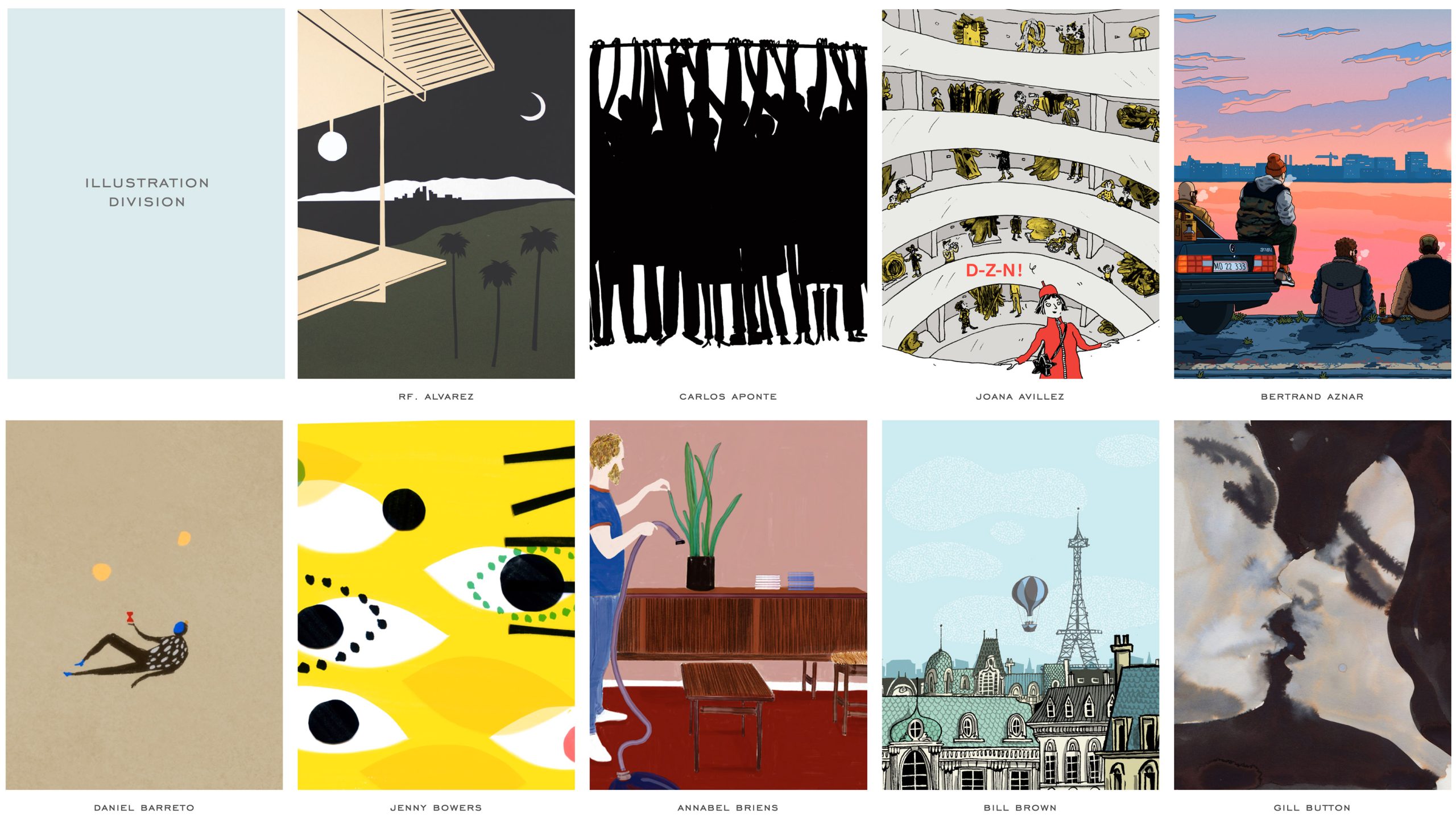 Division is an illustration agency in GB