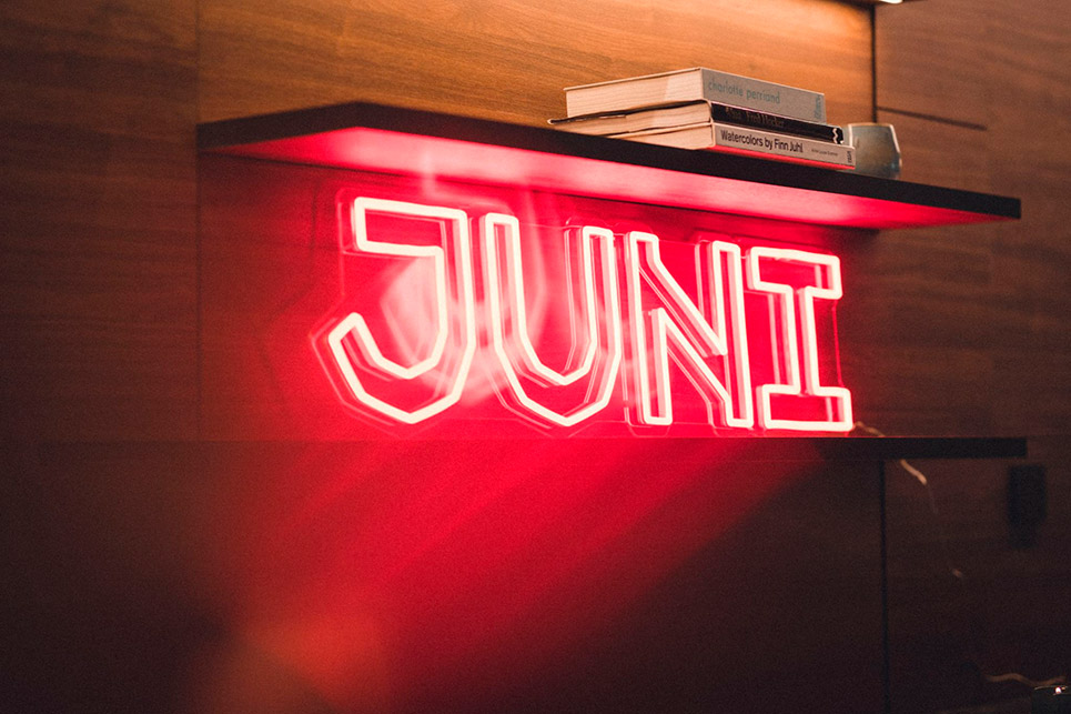 Juni, digital design by Verve agency