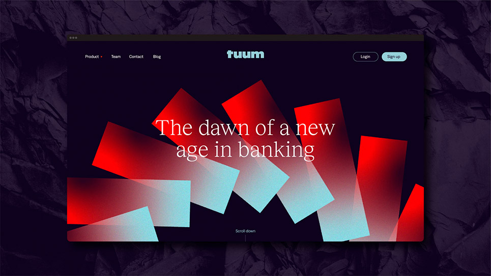 Tuum, digital design by Verve agency